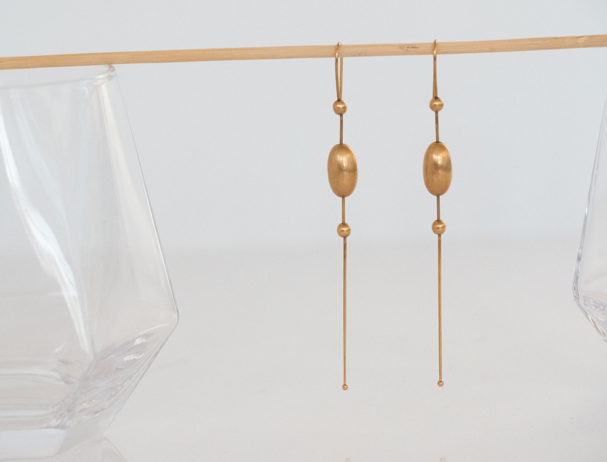 Ted Muehling 14K Large Egg Chain Earrings - Premium Earrings from All The Best Vintage - Just $2395! Shop now at All The Best Vintage