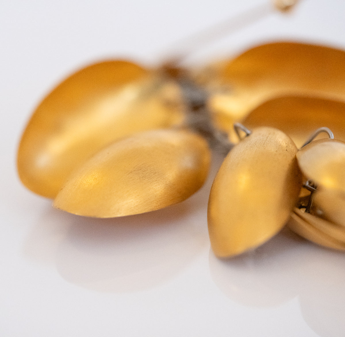 Ted Muehling Rare Vintage Large Articulated Pinecone Earrings - Premium Earrings from All The Best Vintage - Just $3250! Shop now at All The Best Vintage