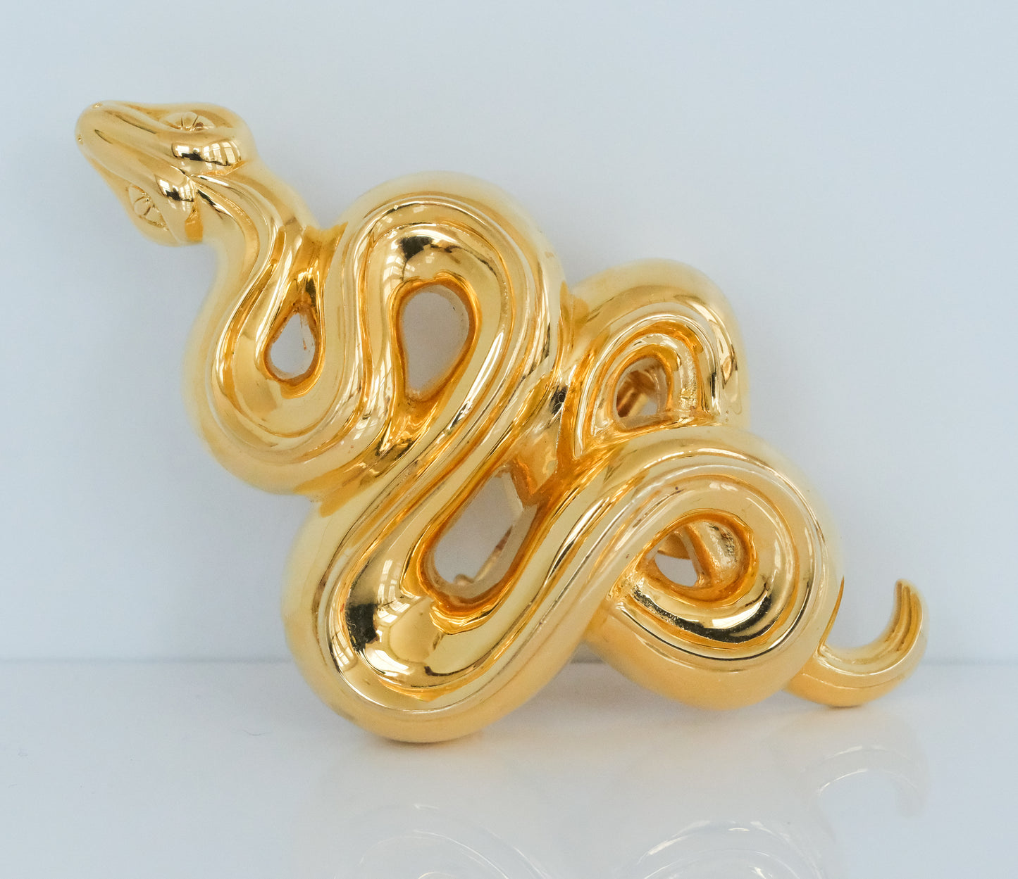 Kieselstein Cord Art Bronze Snake Buckle - Premium Belt Buckle from All The Best Vintage - Just $1995! Shop now at All The Best Vintage