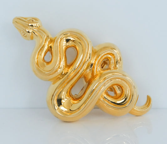 Kieselstein Cord Art Bronze Snake Buckle - Premium Belt Buckle from All The Best Vintage - Just $1995! Shop now at All The Best Vintage
