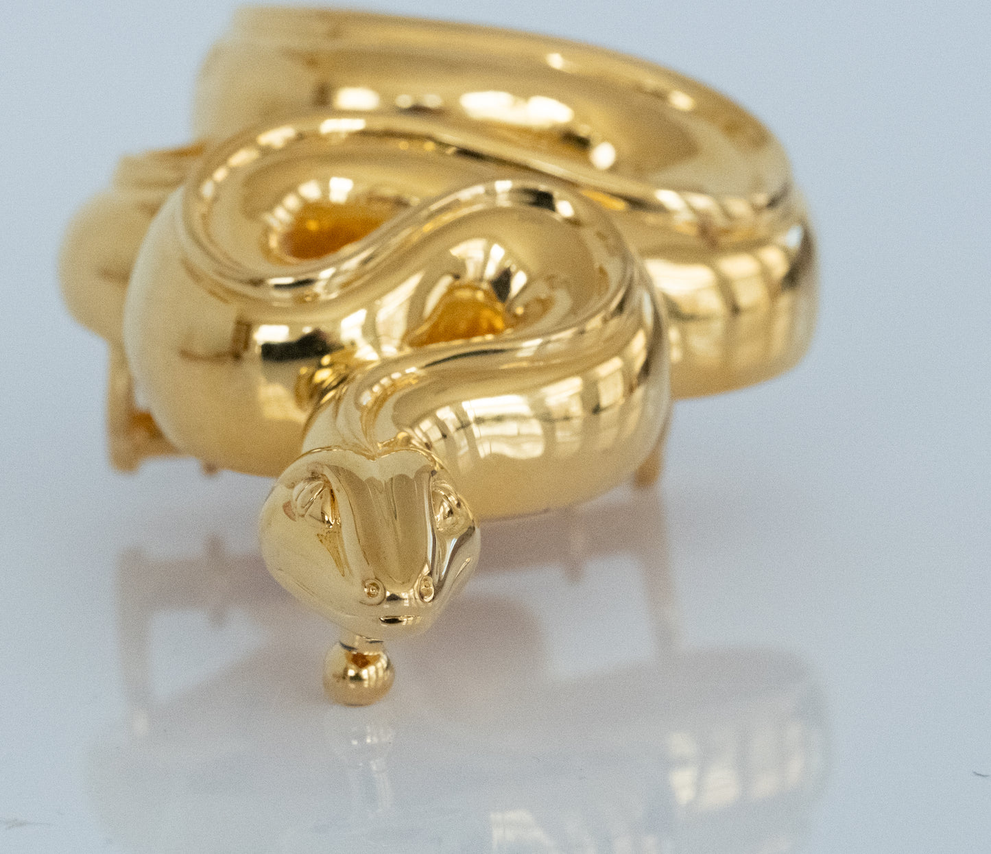Kieselstein Cord Art Bronze Snake Buckle - Premium Belt Buckle from All The Best Vintage - Just $1995! Shop now at All The Best Vintage
