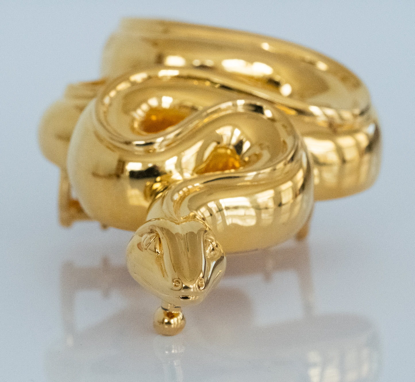 Kieselstein Cord Art Bronze Snake Buckle - Premium Belt Buckle from All The Best Vintage - Just $1995! Shop now at All The Best Vintage