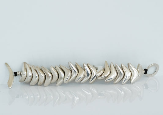 Jill Platner Sterling Silver Bracelet - Premium Bracelet from All The Best Vintage - Just $1395! Shop now at All The Best Vintage