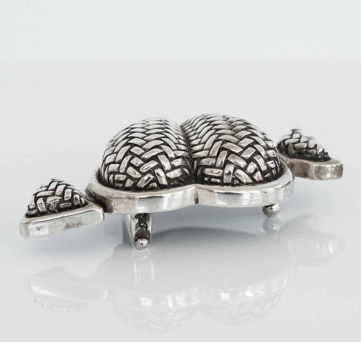Kieselstein-Cord Sterling Silver Salamander Belt Buckle - Premium Belt Buckle from All The Best Vintage - Just $595! Shop now at All The Best Vintage