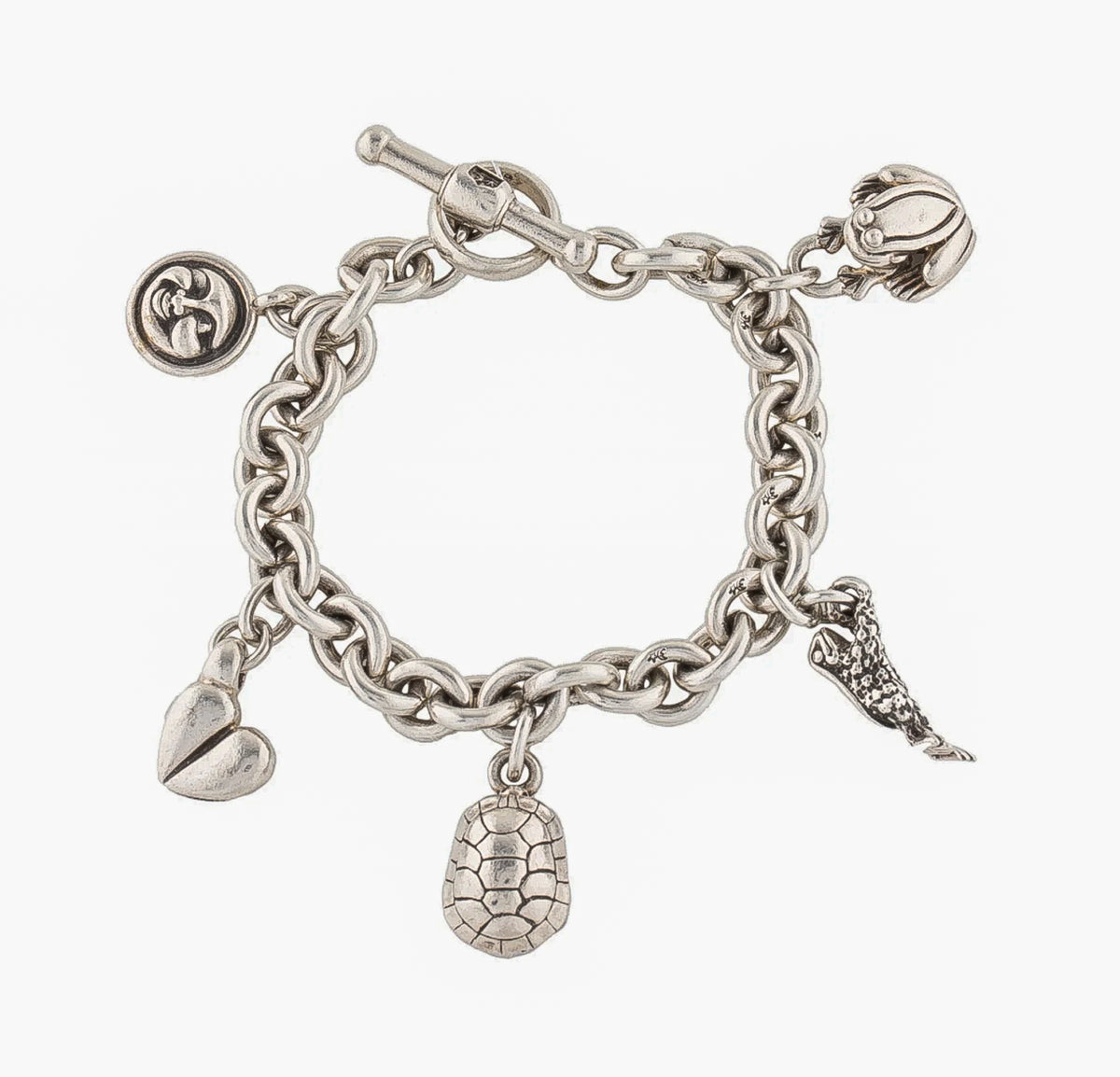 Vintage Kieselstein-Cord Sterling Silver Charm Bracelet - Premium Bracelet from Kieselstein-Cord - Just $1295! Shop now at All The Best Vintage