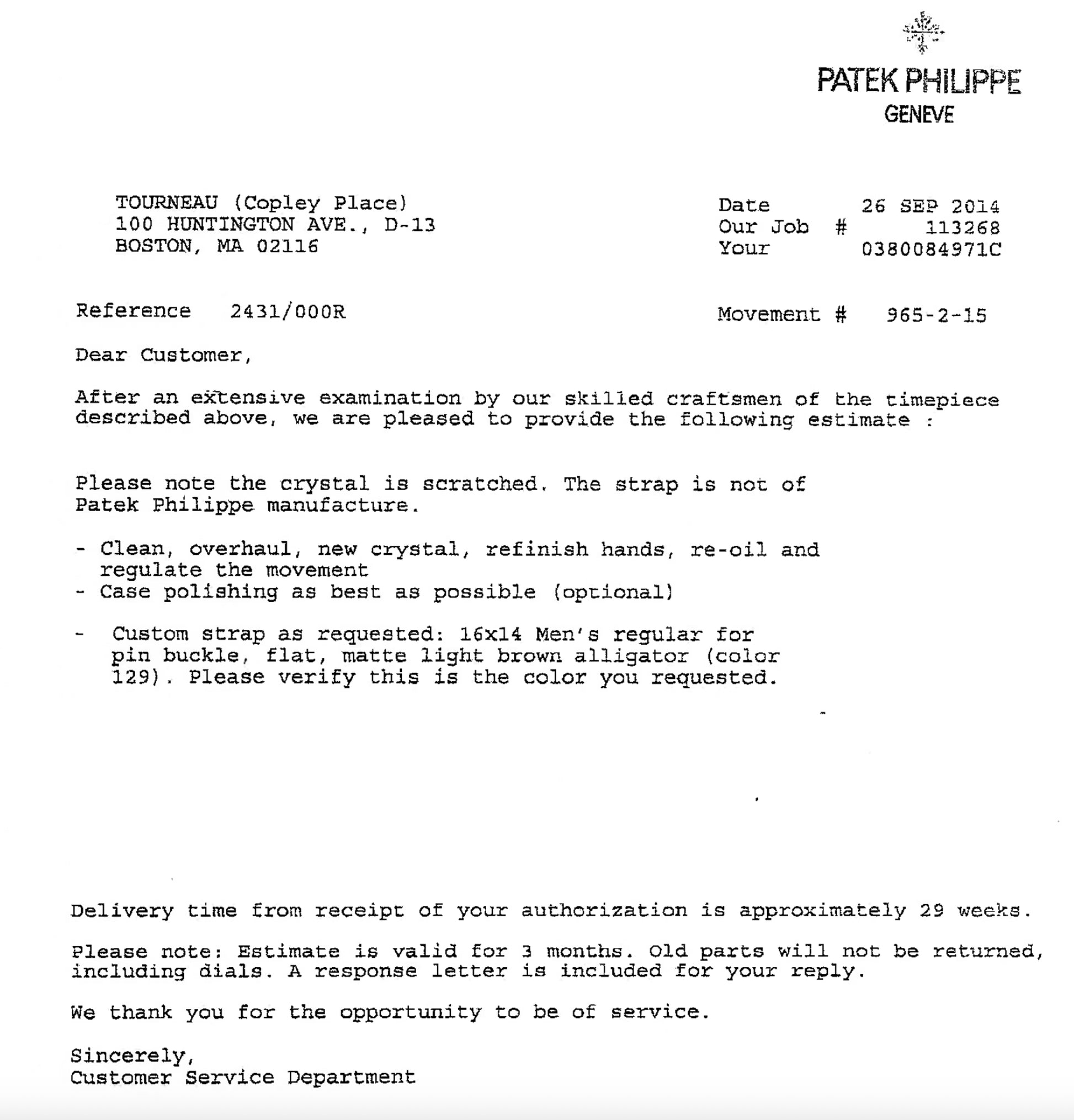 Patek Philippe Calatrava Flame Lug Manual Watch, Circa 1940's - 1950's - Premium watch from All The Best Vintage - Just $1! Shop now at All The Best Vintage