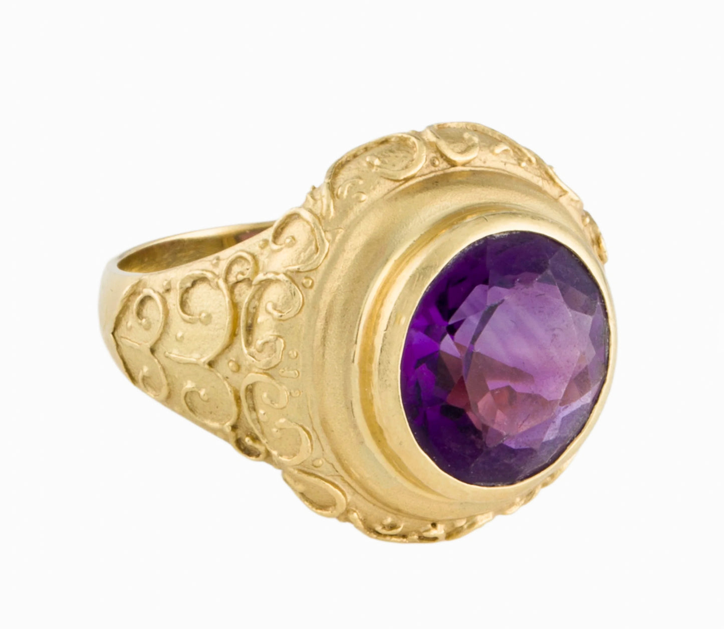 Cynthia Bach 18K Amethyst Ring