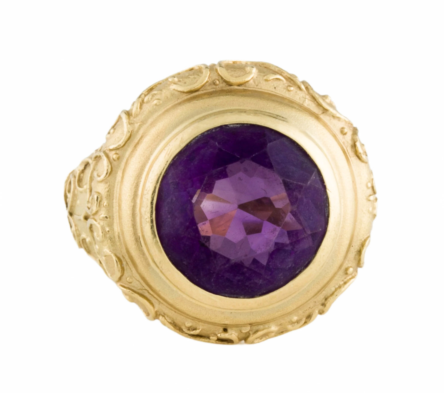Cynthia Bach 18K Amethyst Ring