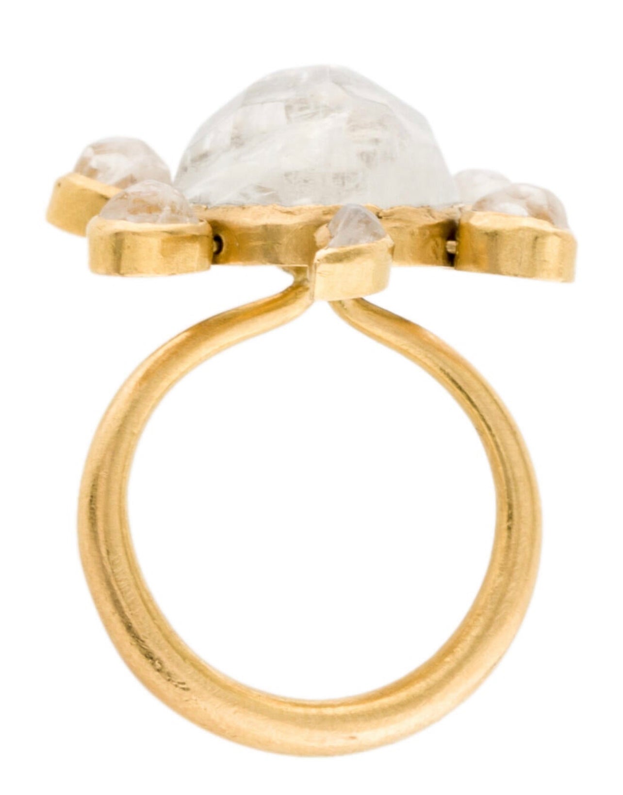 Brilliant 22K Gold Moonstone Ring - One of a Kind! - Premium Ring from All The Best Vintage - Just $2850! Shop now at All The Best Vintage