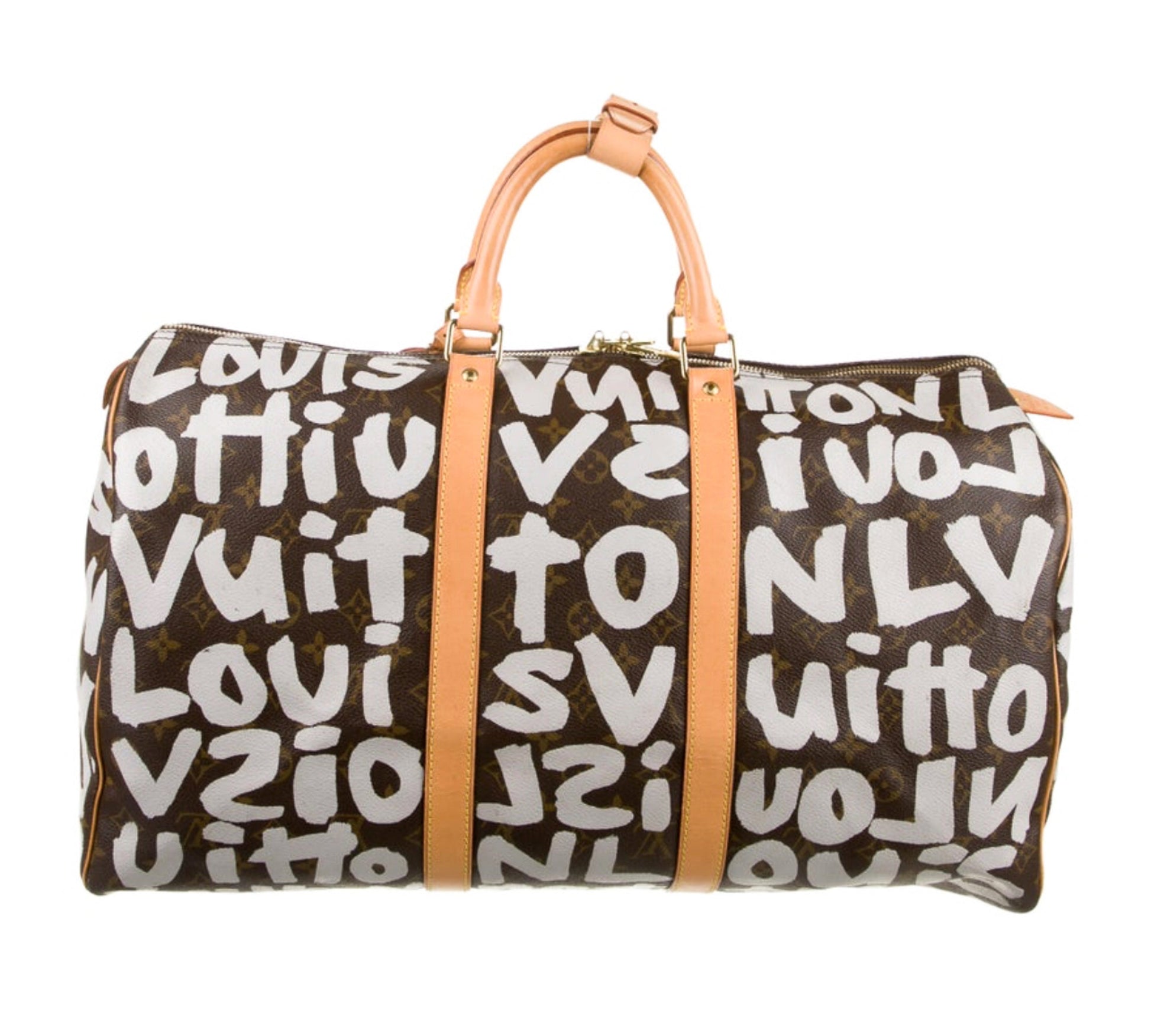 Louis Vuitton, Bags, Louis Vuitton Ltd Ed Stephen Sprouse Graffiti Keepall  5