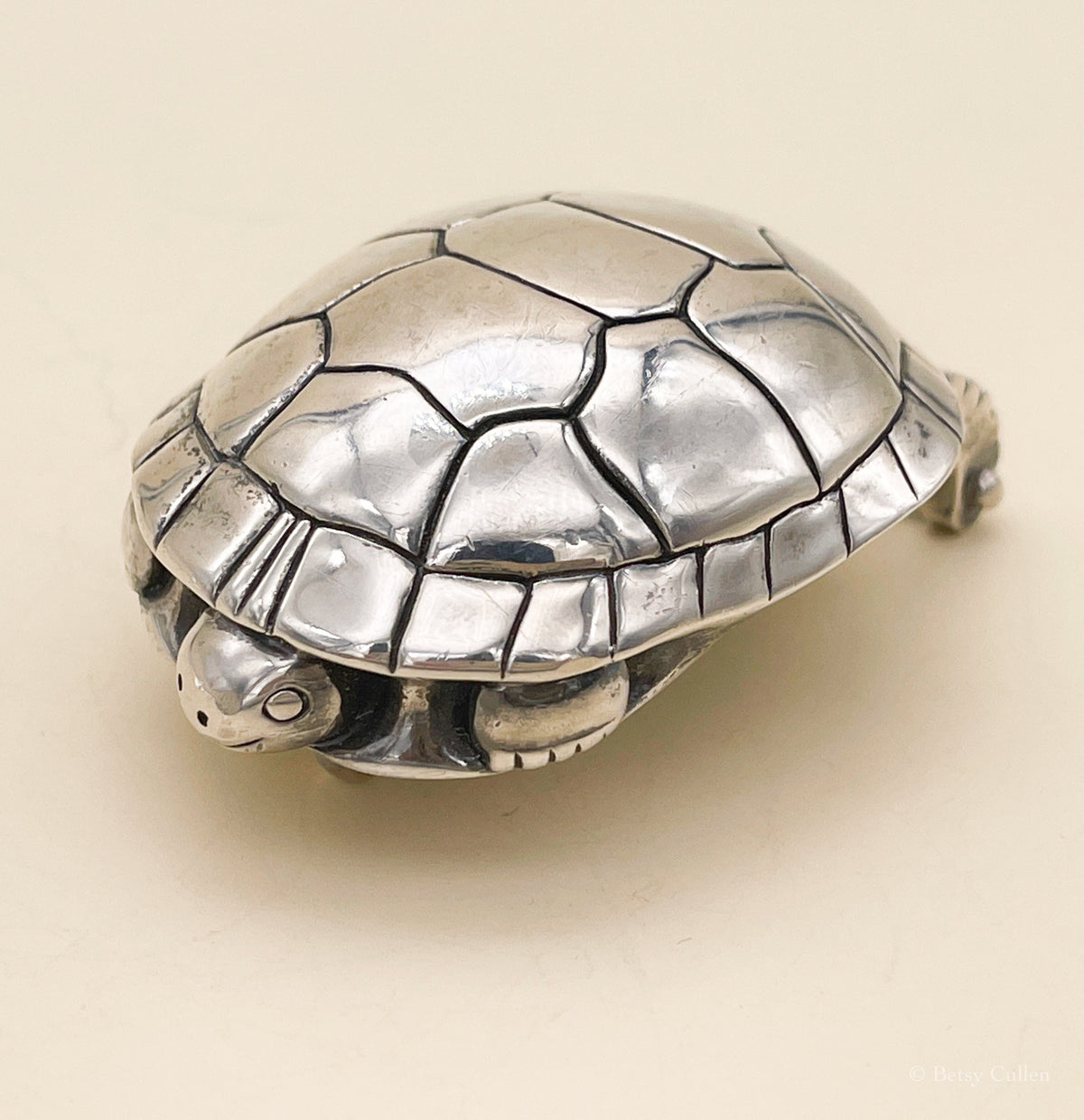 Kieselstein Cord Turtle Belt Buckle - Premium  from All The Best Vintage - Just $795! Shop now at All The Best Vintage