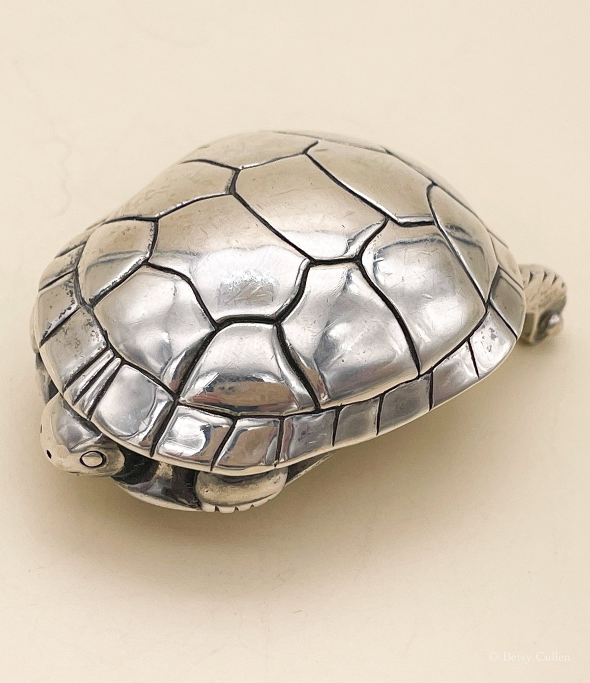 Kieselstein Cord Turtle Belt Buckle - Premium  from All The Best Vintage - Just $795! Shop now at All The Best Vintage