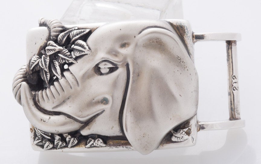 Barry Kieselstein Cord Elephant Belt Buckle - Sterling Silver - Premium  from All The Best Vintage - Just $995! Shop now at All The Best Vintage