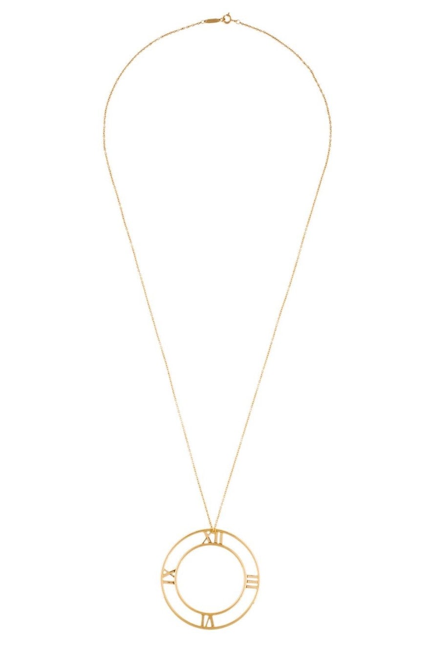 18K Yellow Gold Tiffany & Co. Atlas Pendant with Chain Necklace - Premium  from All The Best Vintage - Just $2400! Shop now at All The Best Vintage