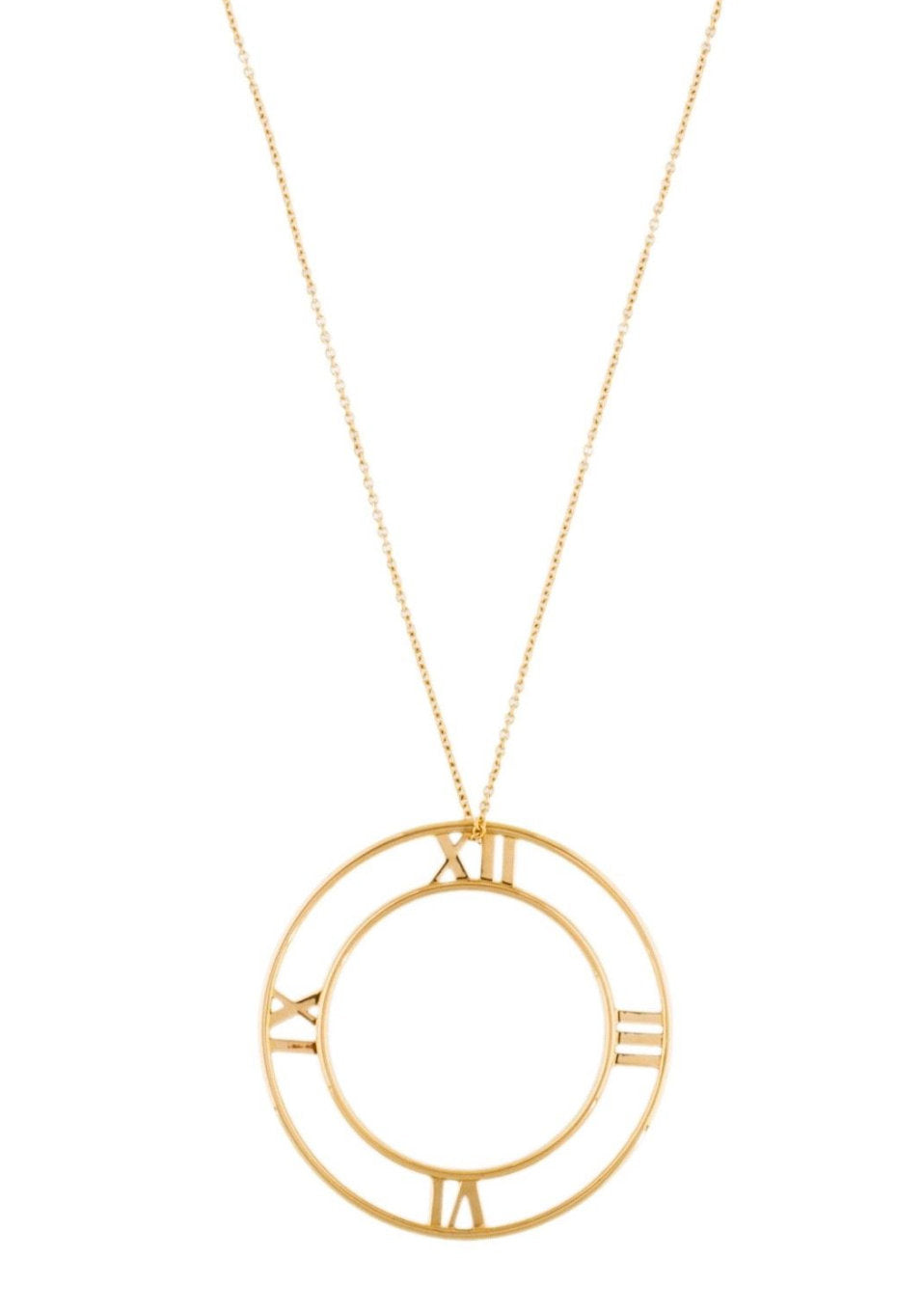 18K Yellow Gold Tiffany & Co. Atlas Pendant with Chain Necklace - Premium  from All The Best Vintage - Just $2400! Shop now at All The Best Vintage