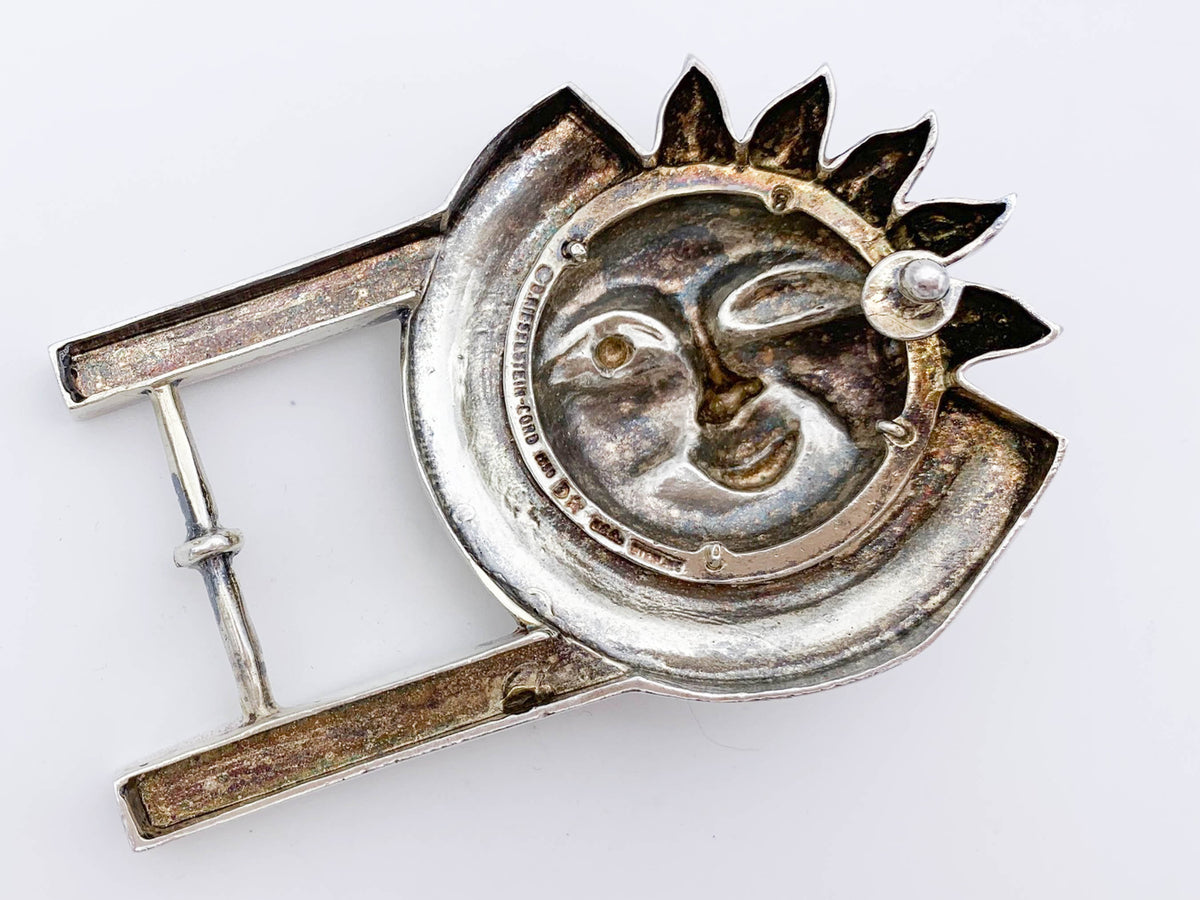 Kieselstein Cord Sun Sterling Silver Buckle - Premium  from All The Best Vintage - Just $595! Shop now at All The Best Vintage