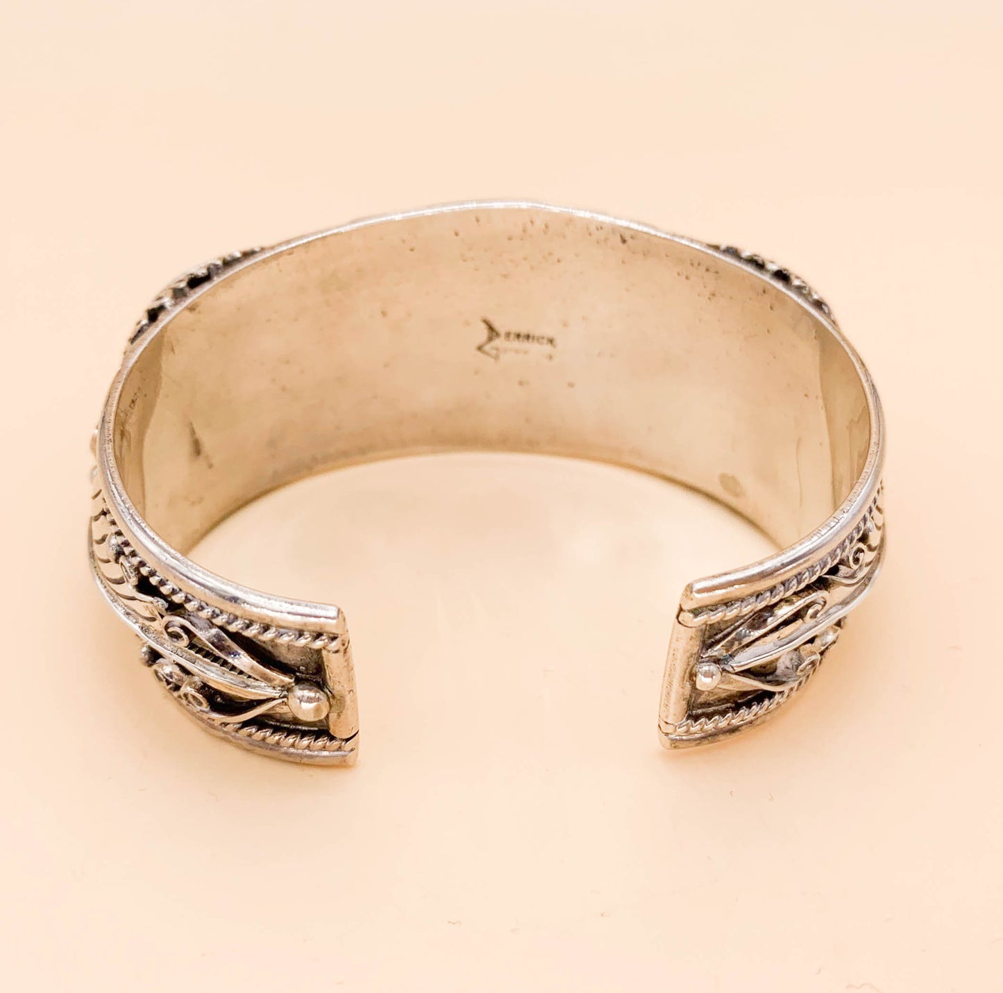 Vnrtage Derrick Gordon Turquoise & Spiney Oyster Sterling Cuff - Premium  from All The Best Vintage - Just $595! Shop now at All The Best Vintage