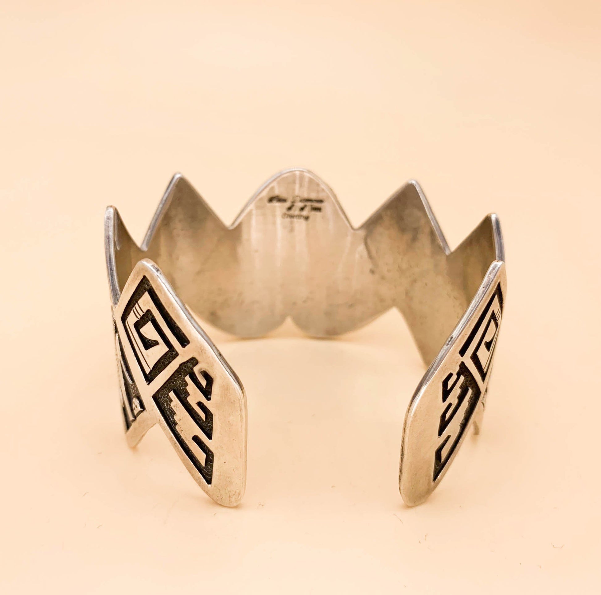 Vintage Leal Damon Sterling 14K and Turquoise Cuff - Superb - Premium  from All The Best Vintage - Just $895! Shop now at All The Best Vintage