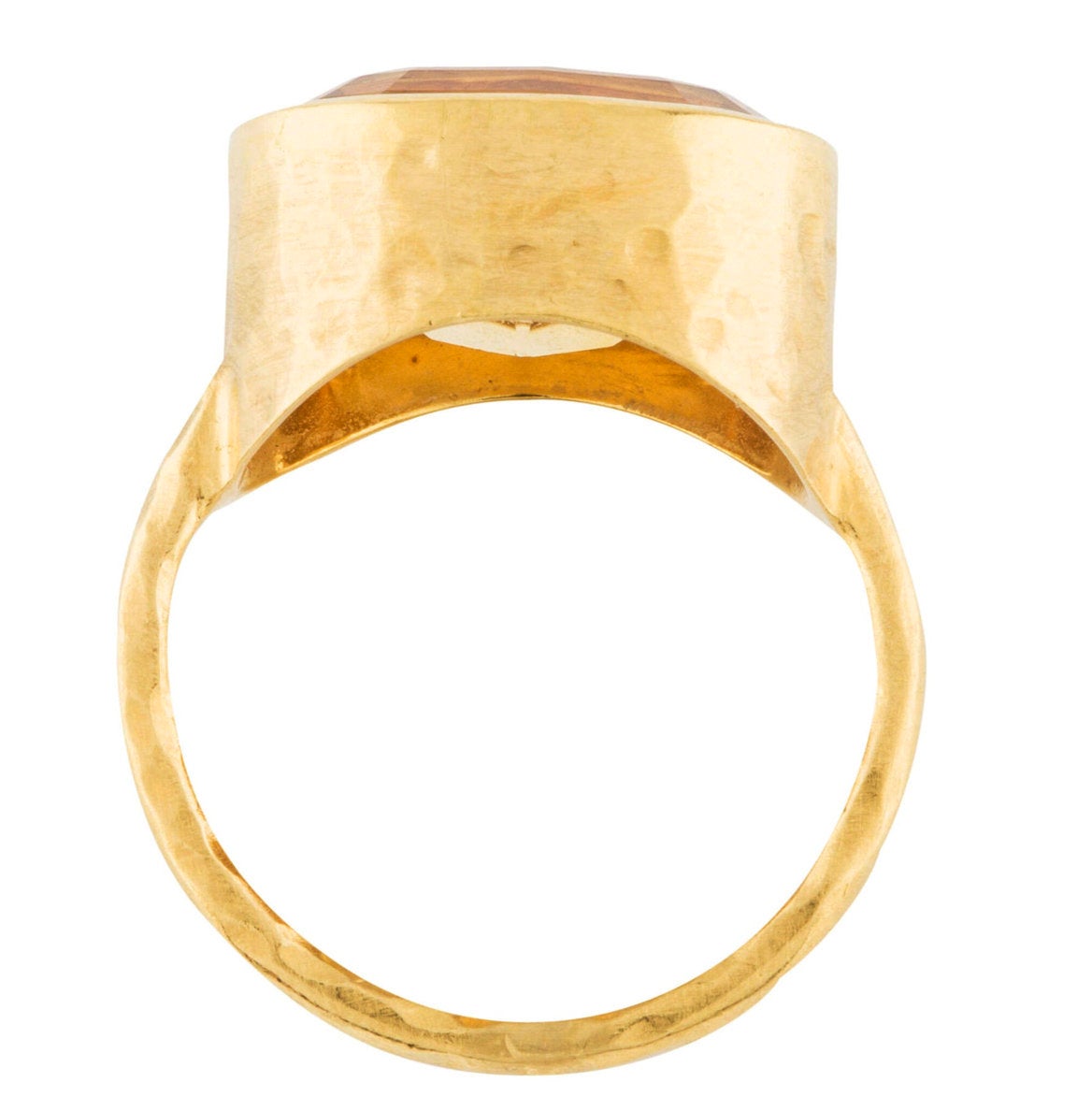 22K Gold Citrine Ring - Premium  from All The Best Vintage - Just $795! Shop now at All The Best Vintage