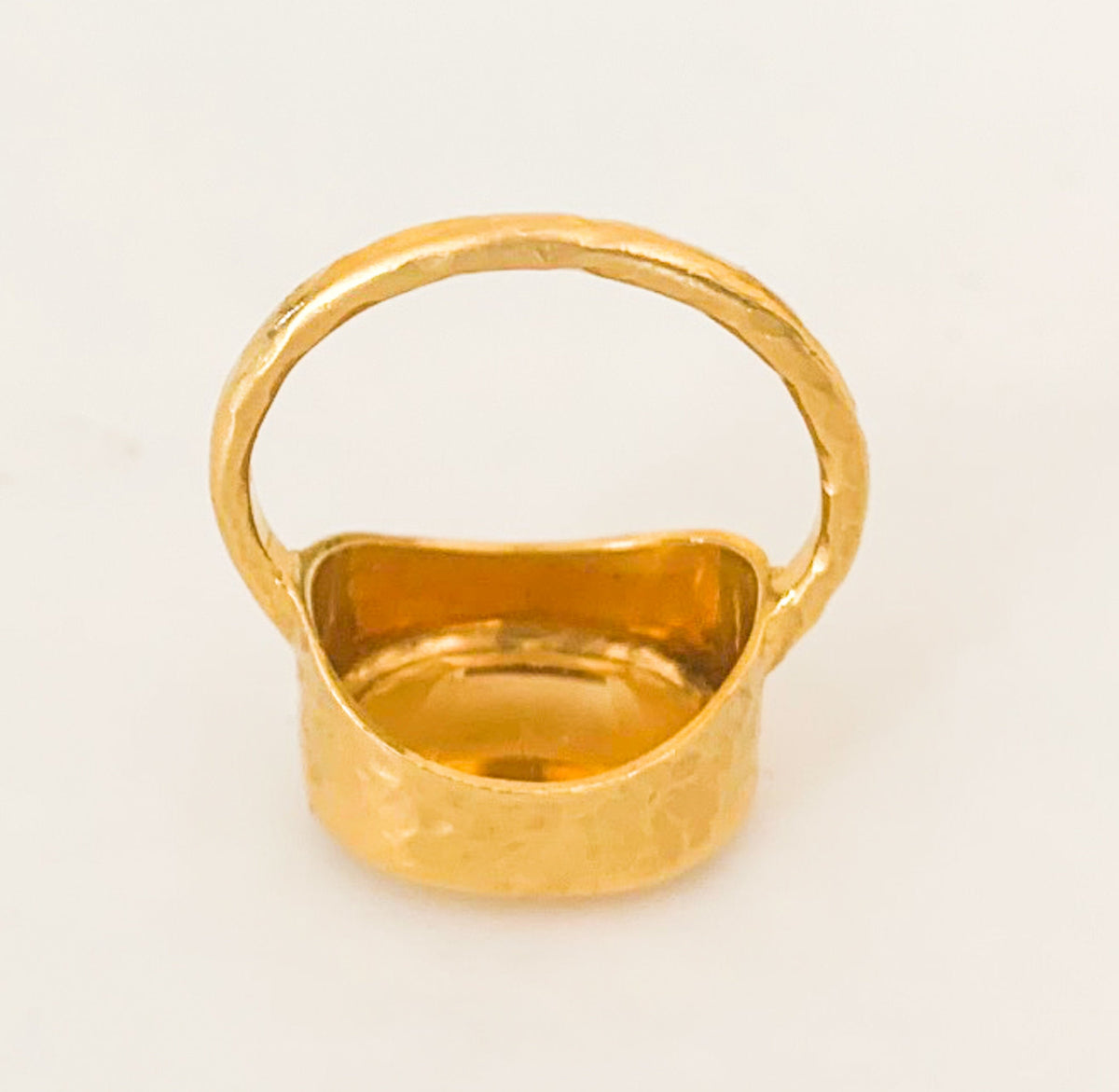 22K Gold Citrine Ring - Premium  from All The Best Vintage - Just $795! Shop now at All The Best Vintage